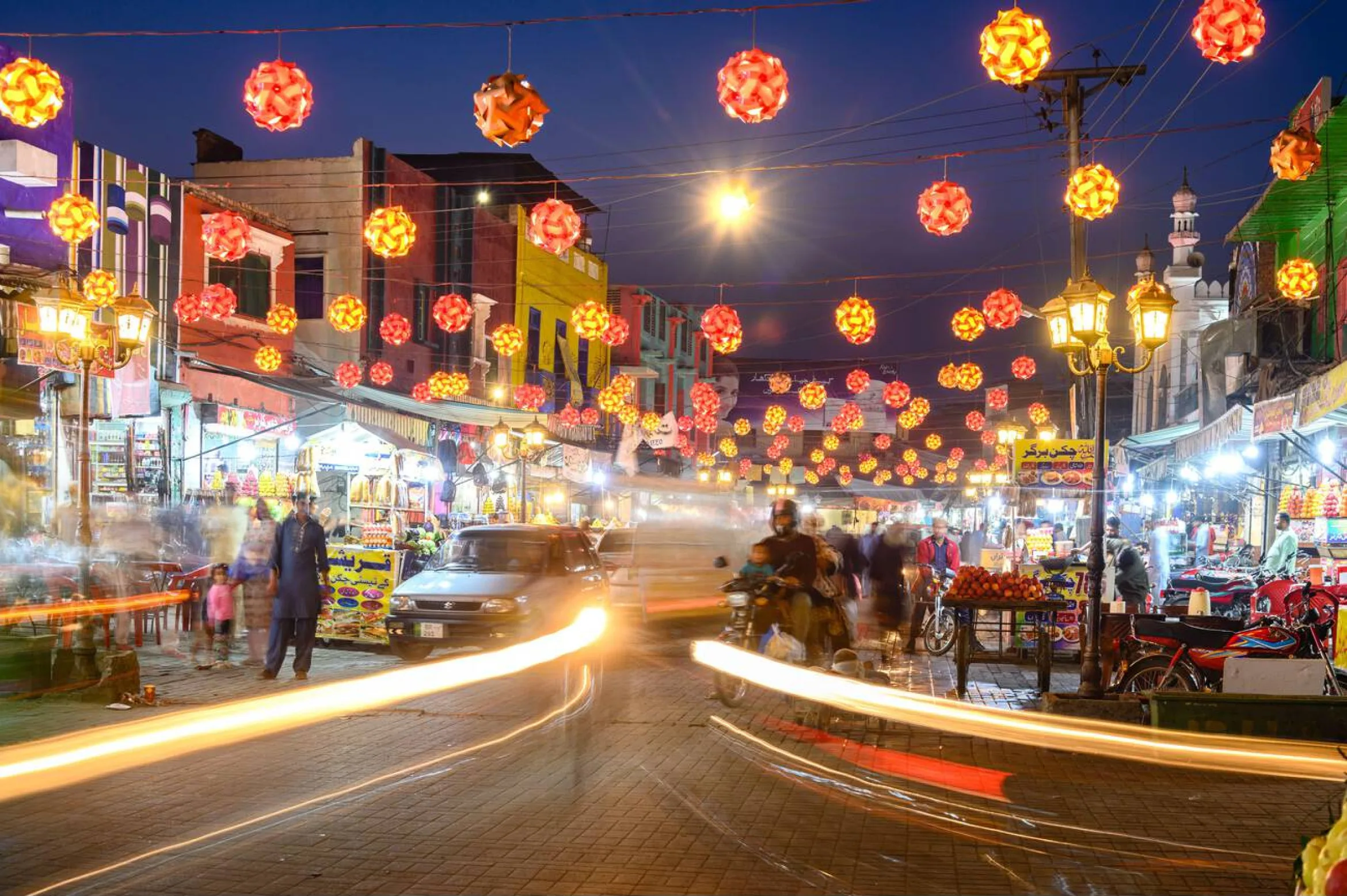 Bahawalpur street-food market
