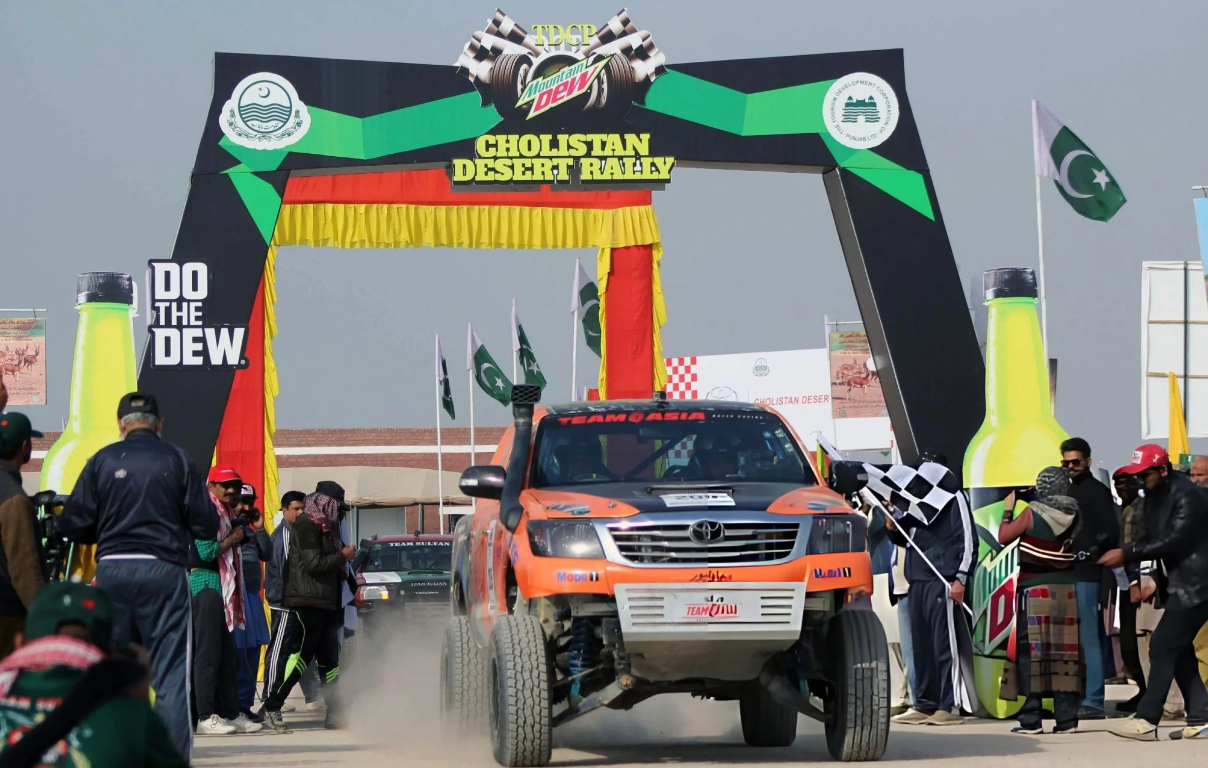 Cholistan Jeep Rally entry gate