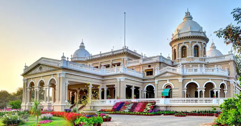 Gulzar Mahal — former harem palace of the Nawab family